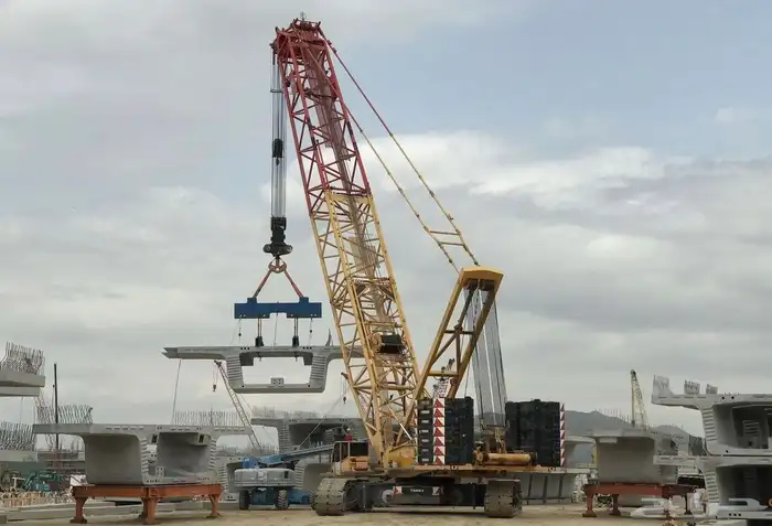 كرين 300 طن Crawler crane SCC6500A LTM11200-9.1 Crane Truck 5