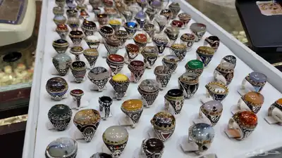خواتم رجاليه عقيق يمني 5