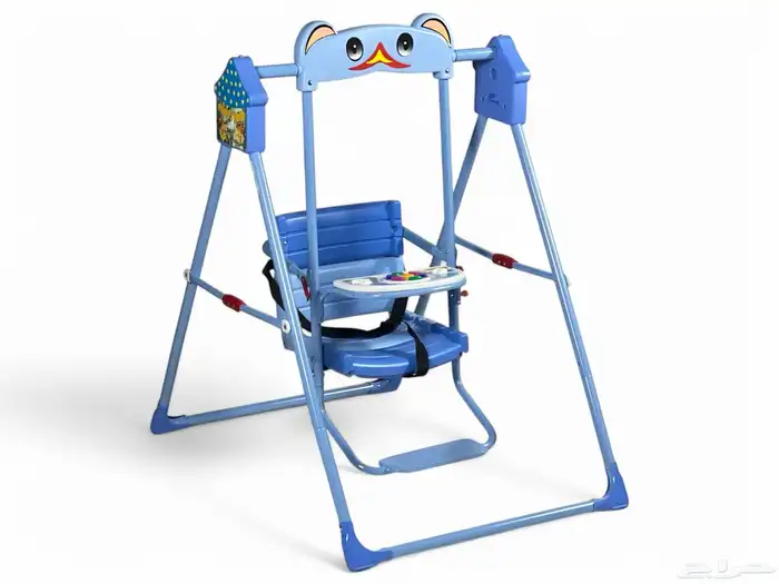 مرجيحه للاطفال بموسيقى - مرجوحة اطفال قابلة للطي بعدة الوان 0