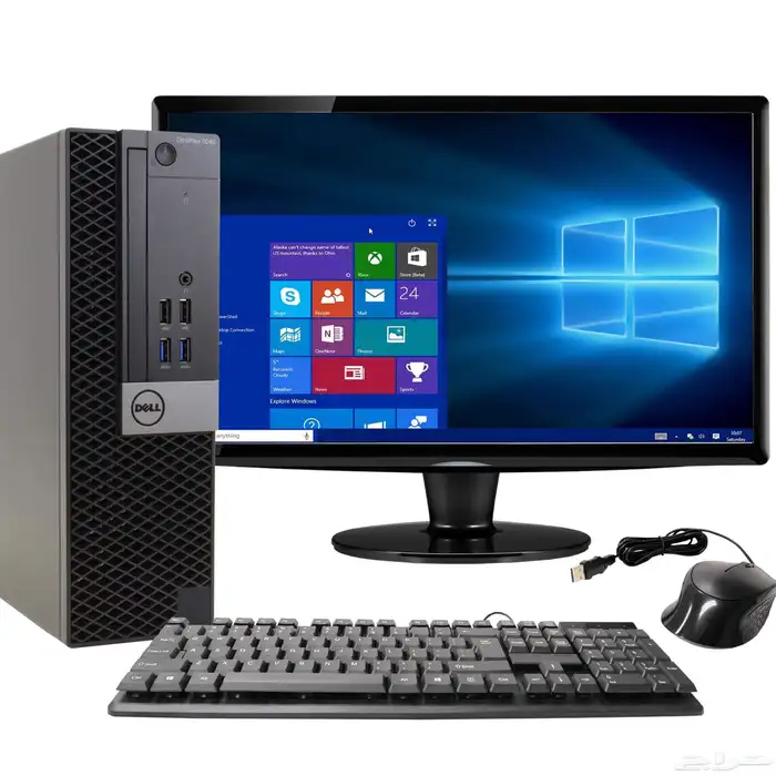 اقل سعر بحراج كمبيوتر مكتبي i7 رام 16 SSD 512 6