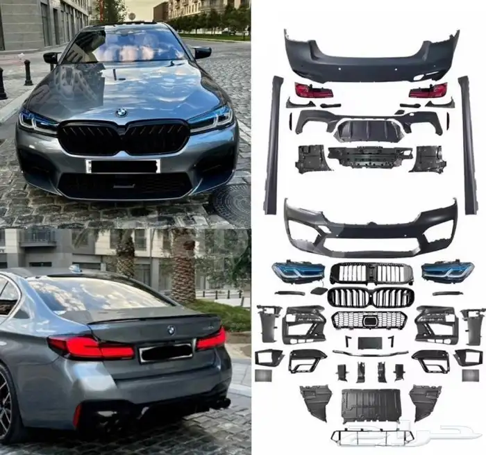 طارة كاربون bmw الفئة الخامسة تعديل خارجي وداخلي 49