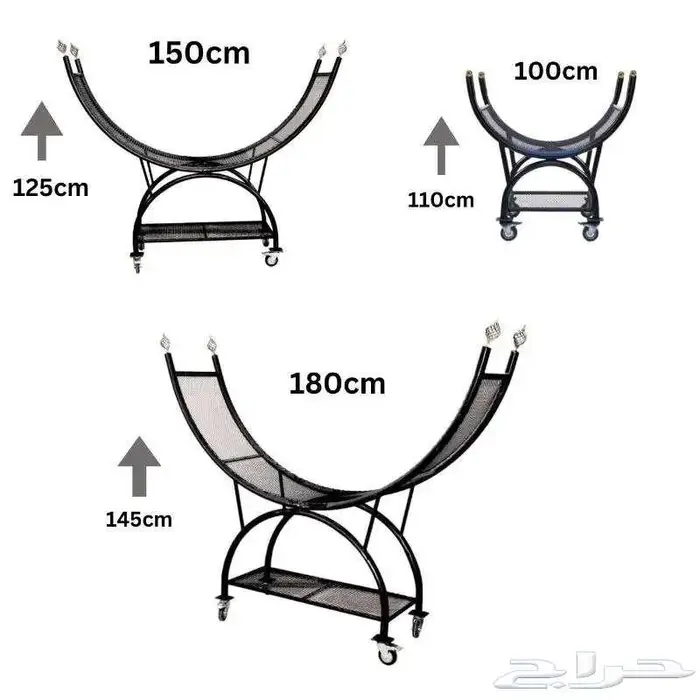 ستاند الحطب بتصاميم قوية وجودة عالية   توصيل وشحن مجاني 4