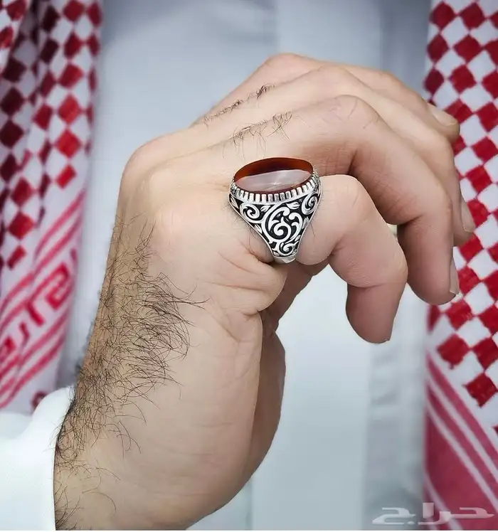 خواتم فضة رجالية 4