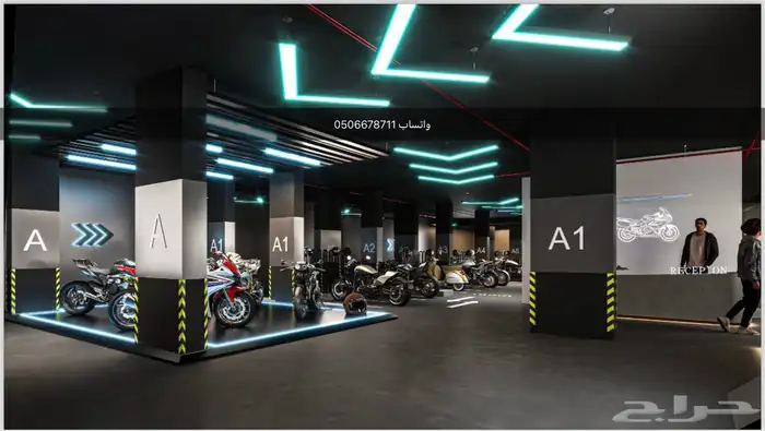 مواقف دراجات نارية Motorcycle parking   الرياض 0