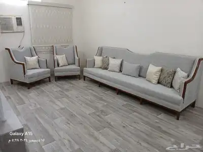 تفصيل كنبات ومساند ظهر وستائر 3
