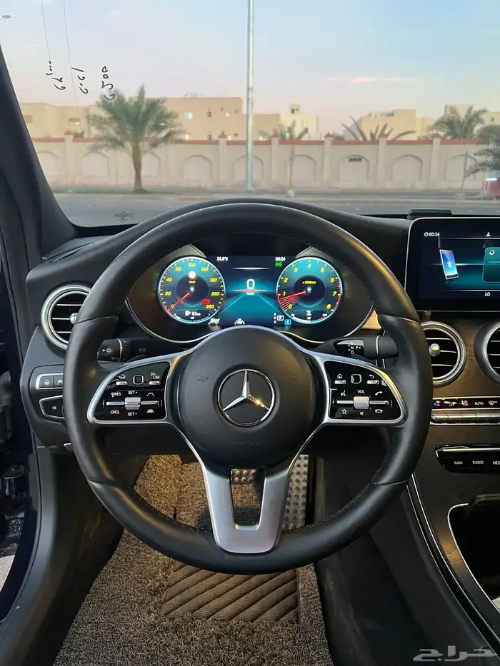 ( مباع ) مرسيدس c200 موديل 2021 ( مخزن ممشى قليل ) 23