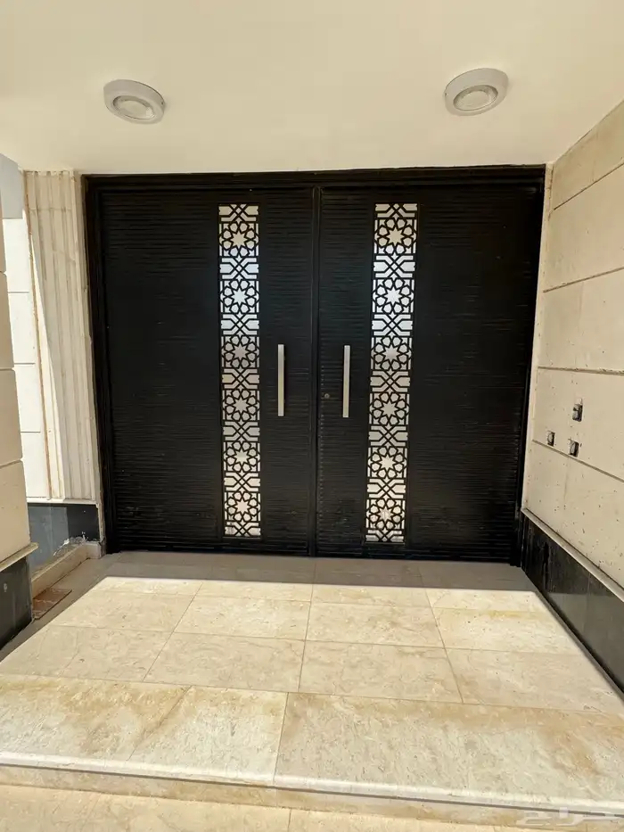 ابواب حديدجديد مع التصميم اليزر  عدي 22