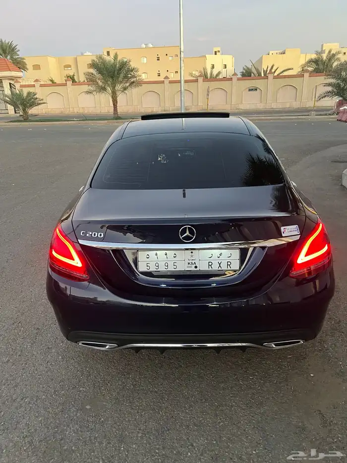 ( مباع ) مرسيدس c200 موديل 2021 ( مخزن ممشى قليل ) 14