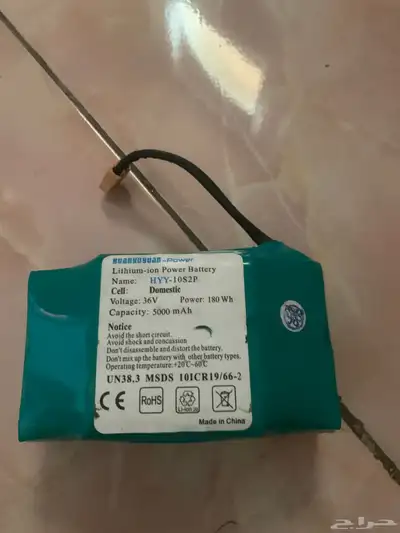 بطارية ايسكوتر ذكي جديده ما استخدمت 0