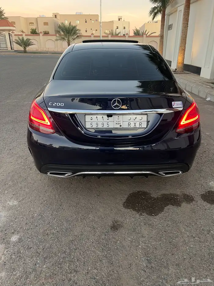 ( مباع ) مرسيدس c200 موديل 2021 ( مخزن ممشى قليل ) 7