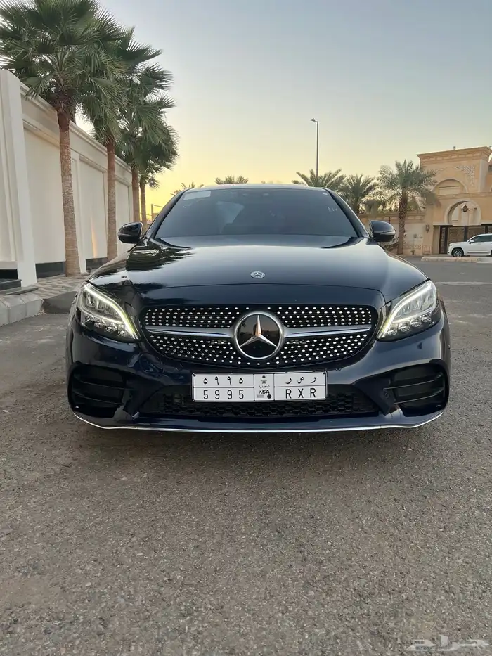 ( مباع ) مرسيدس c200 موديل 2021 ( مخزن ممشى قليل ) 1