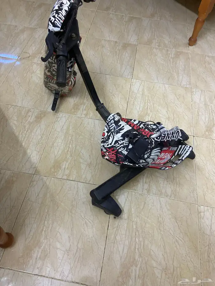 اسكوتر جديد لم يستخدم إلى مره واحده فقط 2