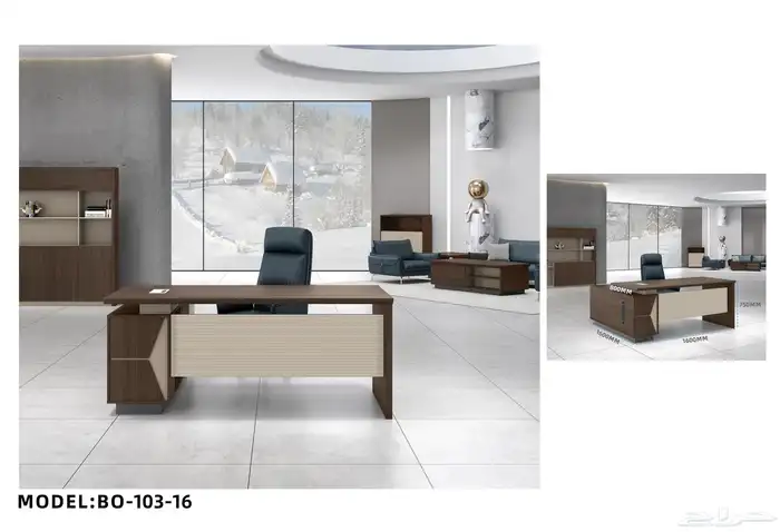 مكاتب عملية وعصرية 18