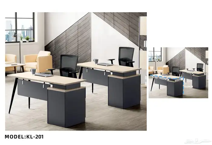 مكاتب عملية وعصرية 2