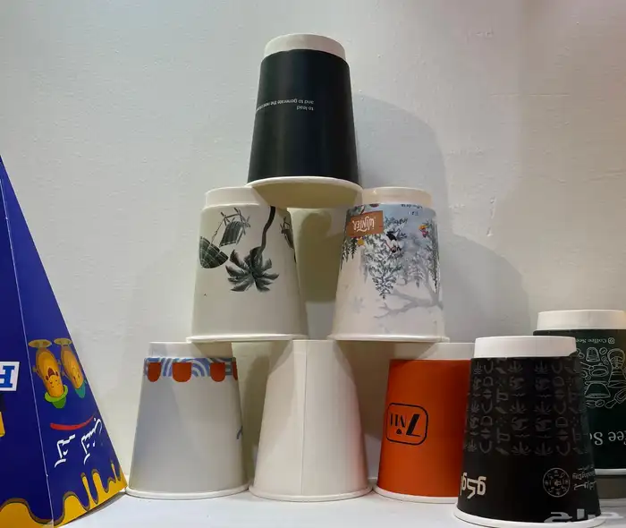 عروض بمناسبه رمضان طباعه اكواب ملونه ولون واحد وأكياس وورق 1