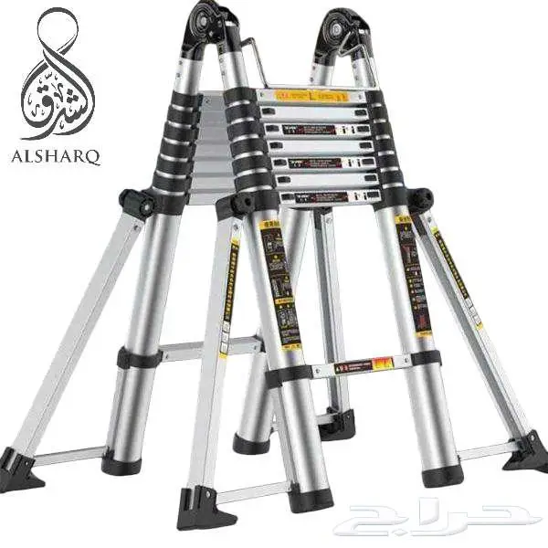 سلم تلسكوبي المونيوم 4