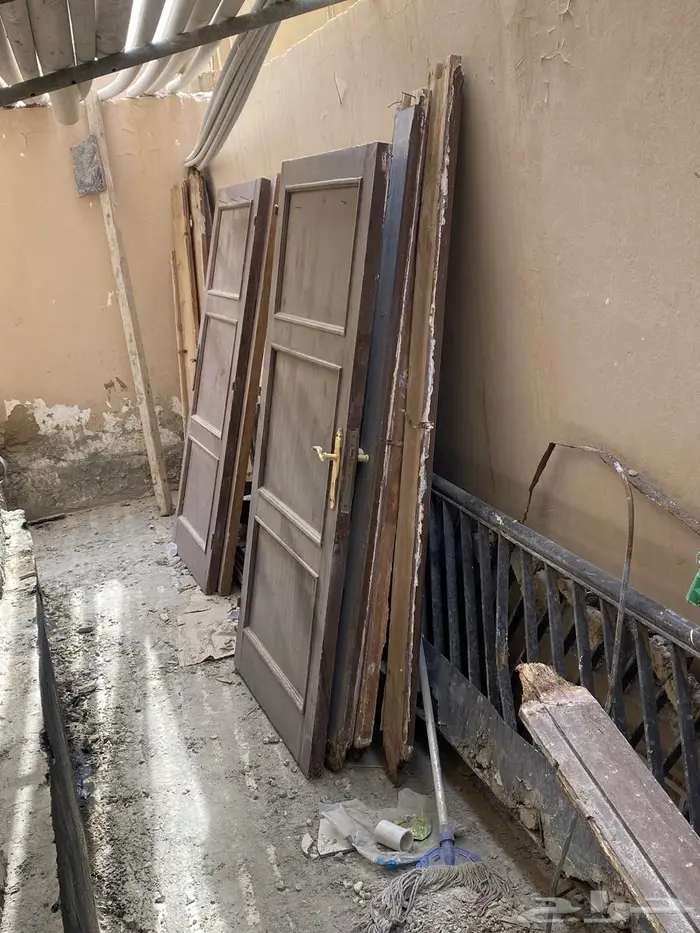 ابواب خشب للبيع 0