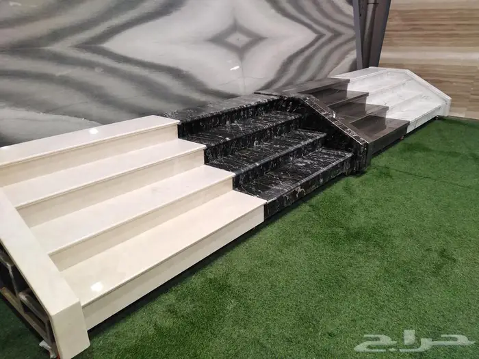 تفصيل درج وعتبات رخام طبيعي 13