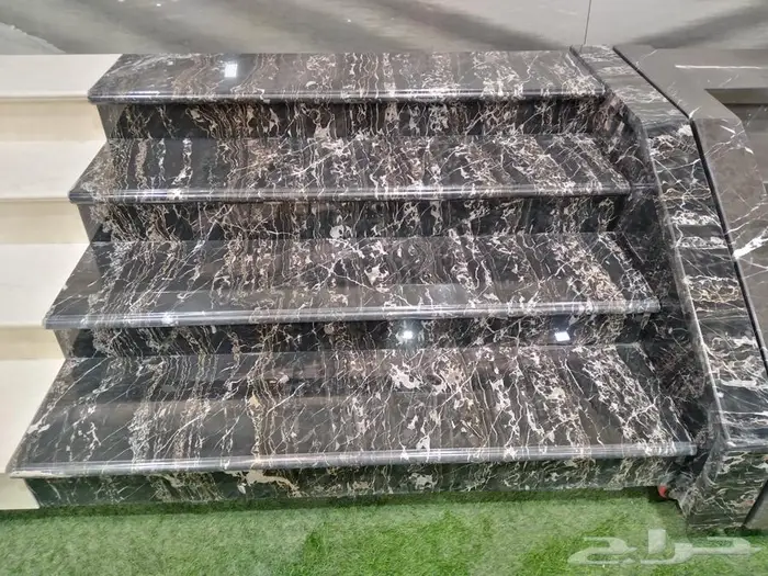 تفصيل درج وعتبات رخام طبيعي 12