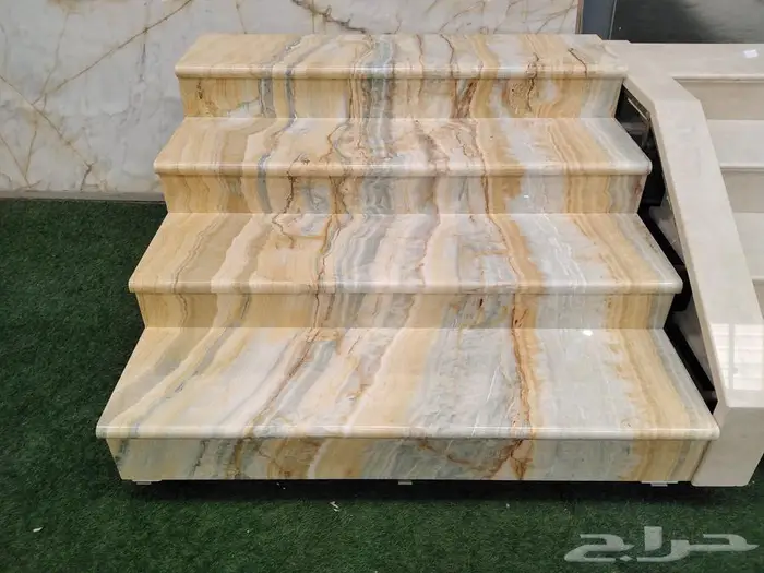 تفصيل درج وعتبات رخام طبيعي 10