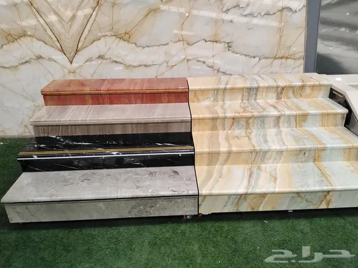 تفصيل درج وعتبات رخام طبيعي 8