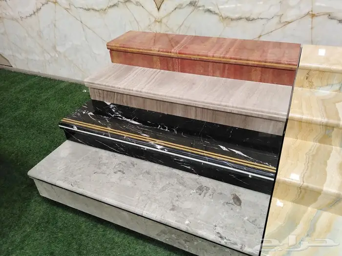 تفصيل درج وعتبات رخام طبيعي 7