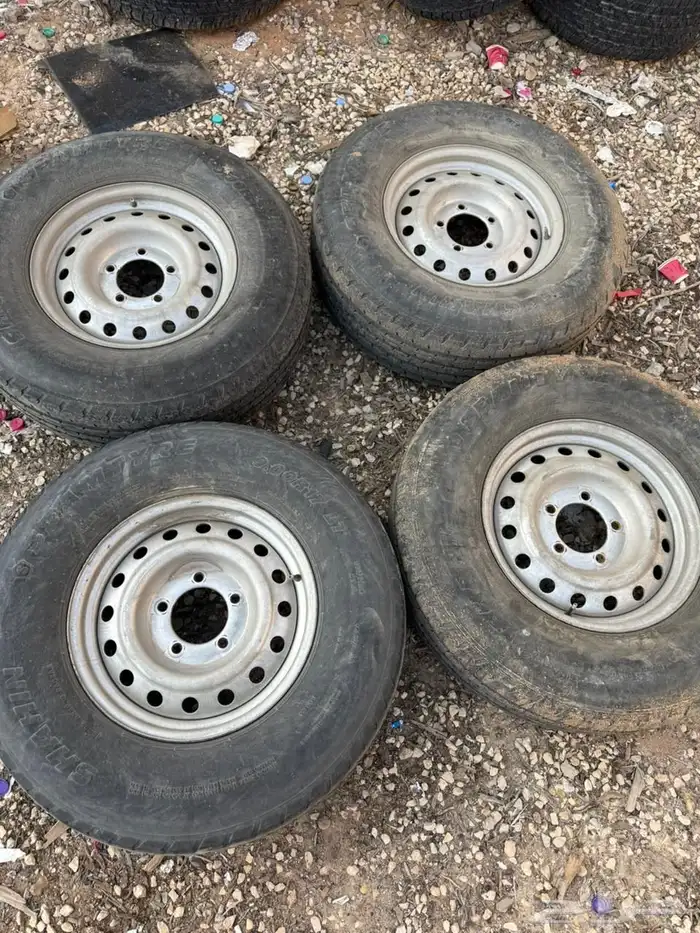 جنوط هلل 5مسامير مع كفرات همان 17 0