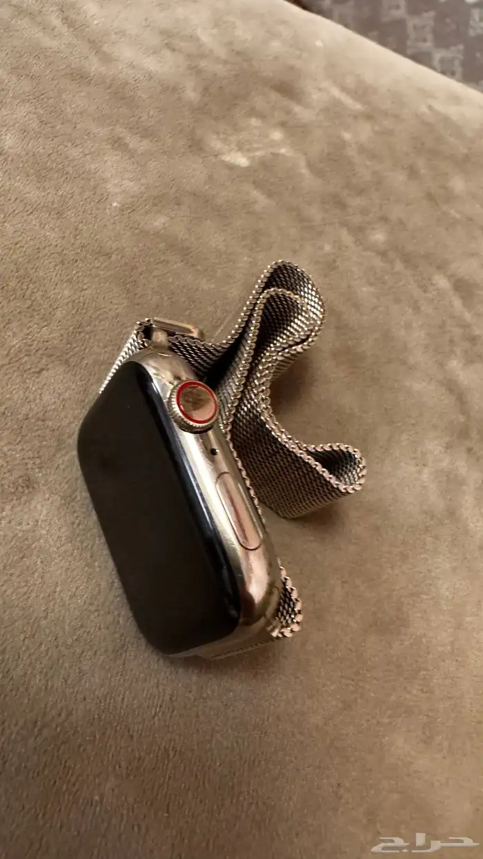 ساعة ابل ستانلس ستيل 4