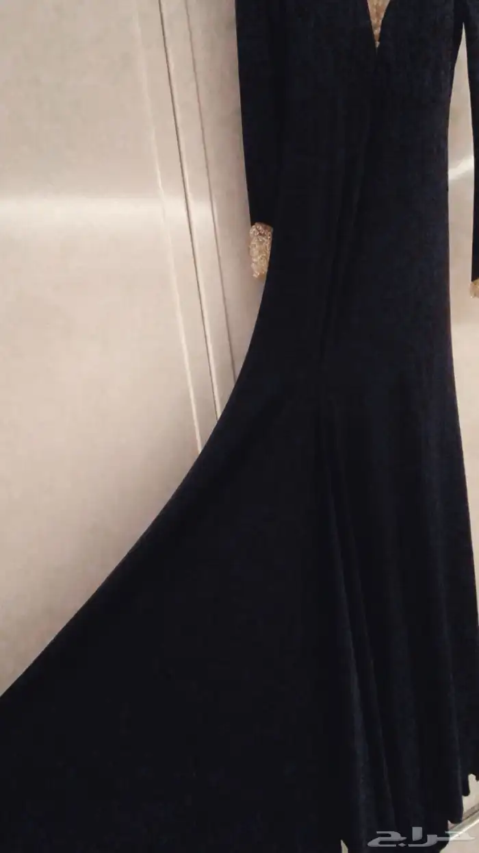 فستان كحلي سهره 0