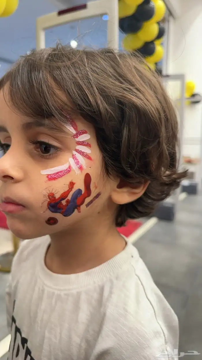 رسم على الوجه 0