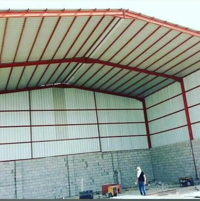 الحدادة اسقف معدنية هناجر ساندويتش بانل 7