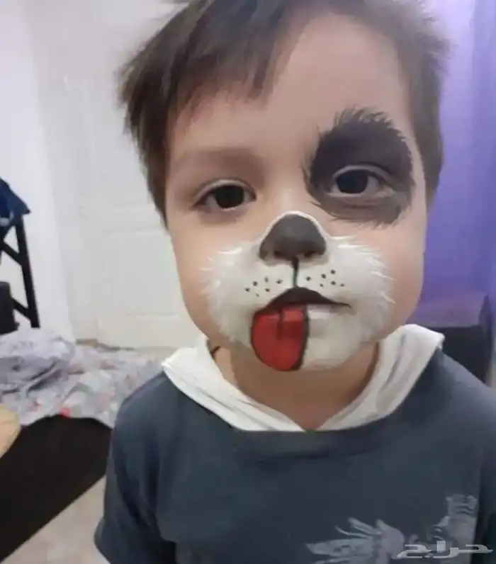 رسم على الوجه 6