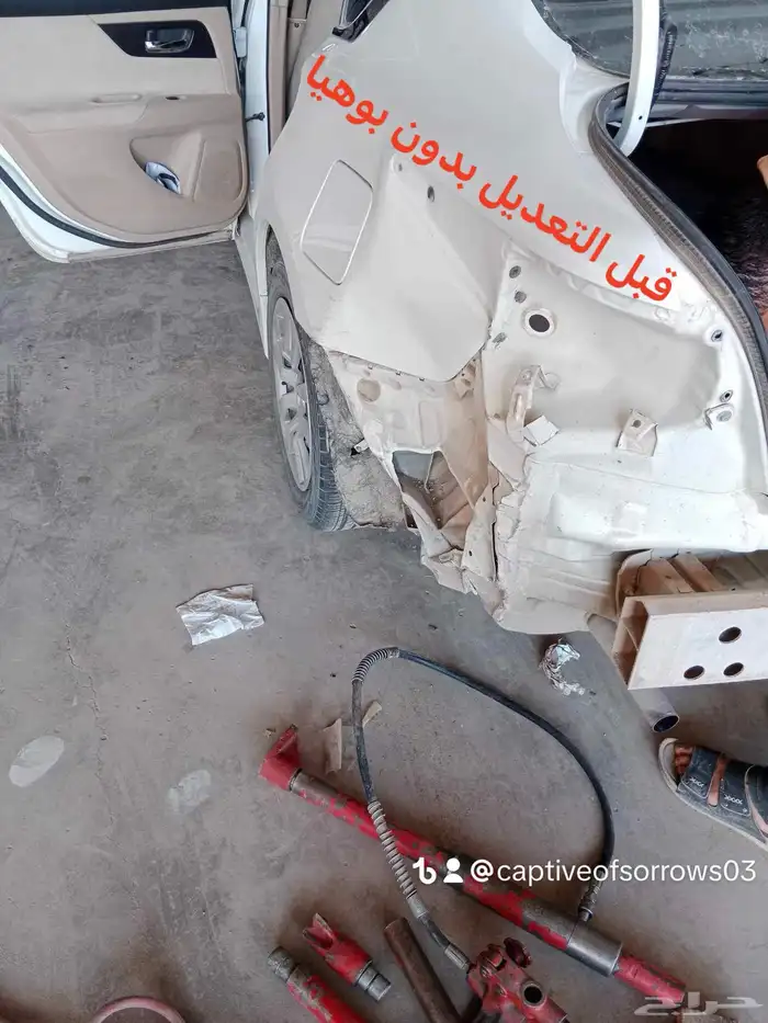 شفط وتعديل علي البارد بدون بوهيا يوجد لدينا قسم سمكرة ودهان 2