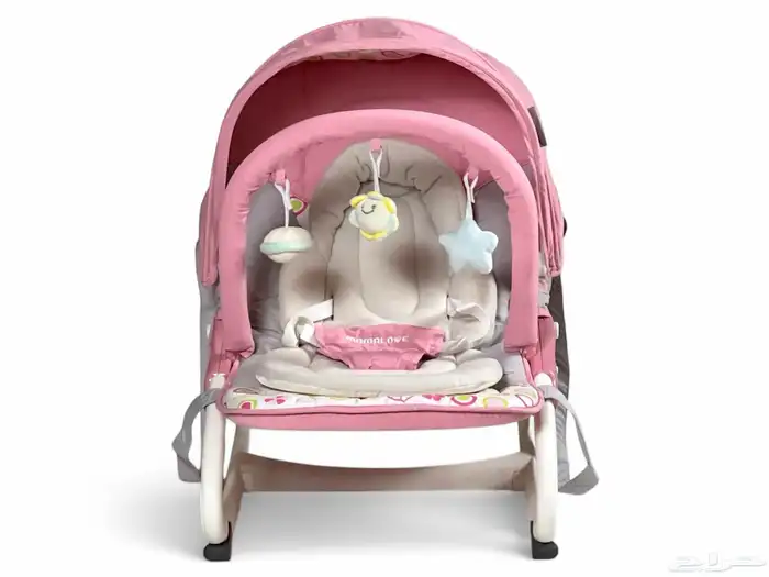 كرسي هزاز للمواليد - جلاسة هزاز للاطفال الصغار وبعدة الوان 7