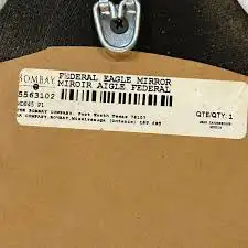 مرآة حائطية أنتيك بتصميم النسر الفيدرالي 4