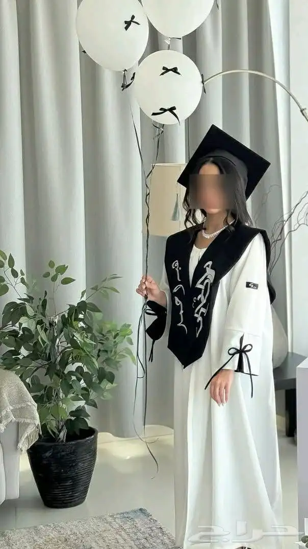 تفصيل عبايات تخرج جميع الالوان 4