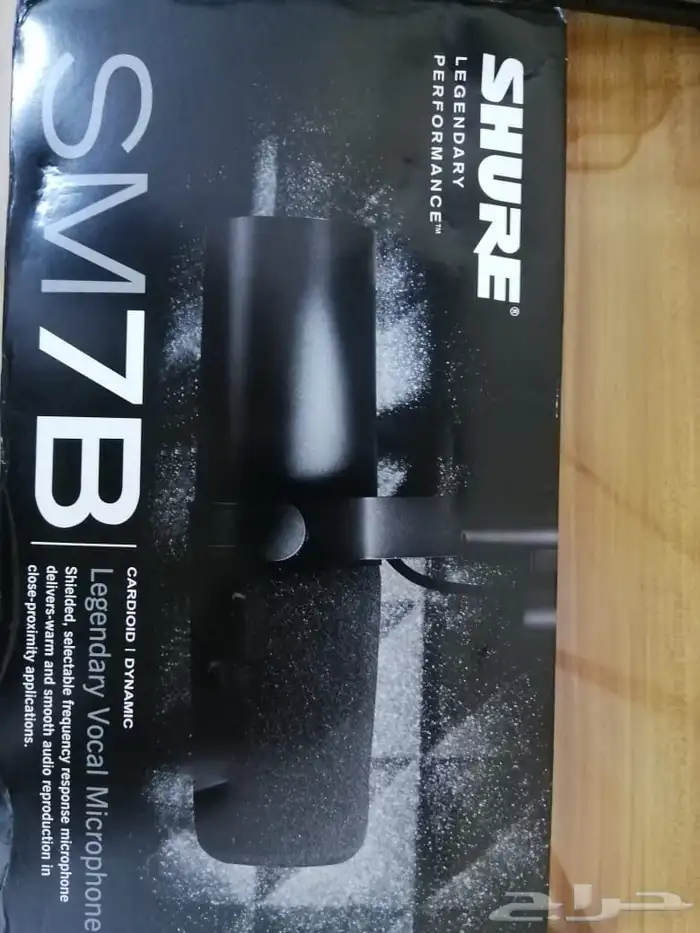 مايك شور SM7B غير مستخدم 0