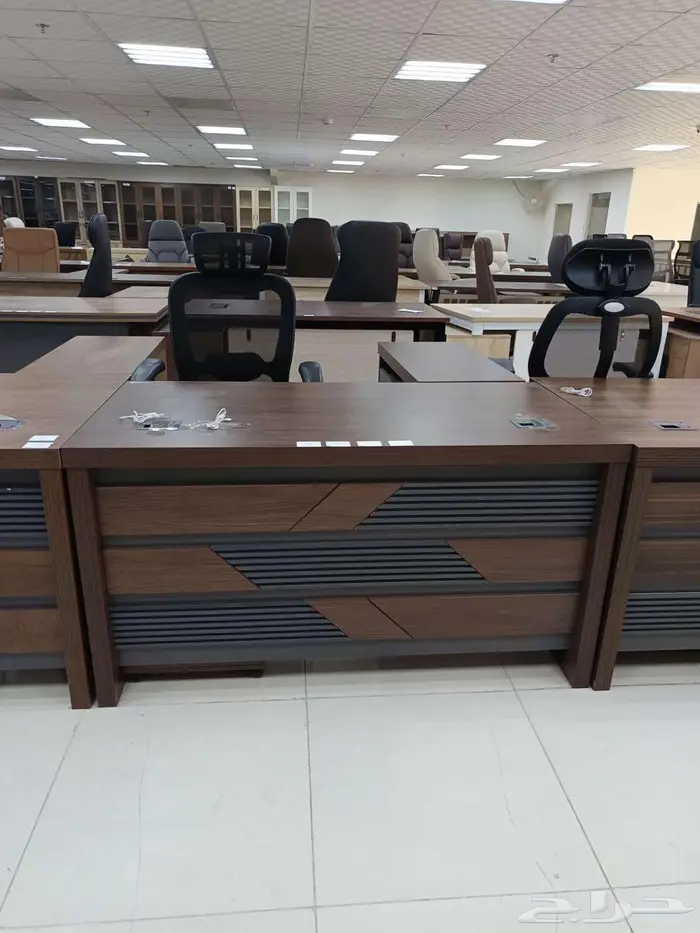 جديد اثاث مكاتب ادارية زاوبة حق موظفين متوفر مع كراسي مكتبي 9