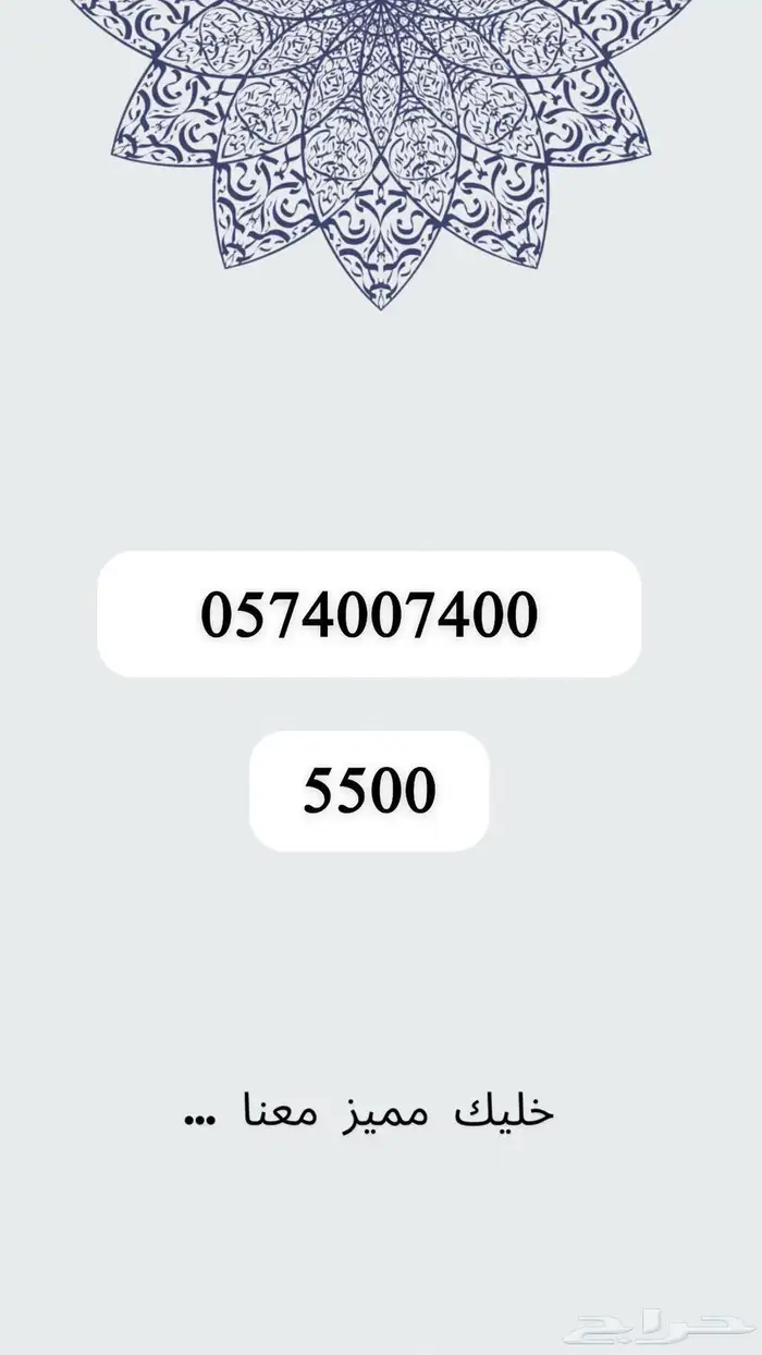 رقم مميز 22