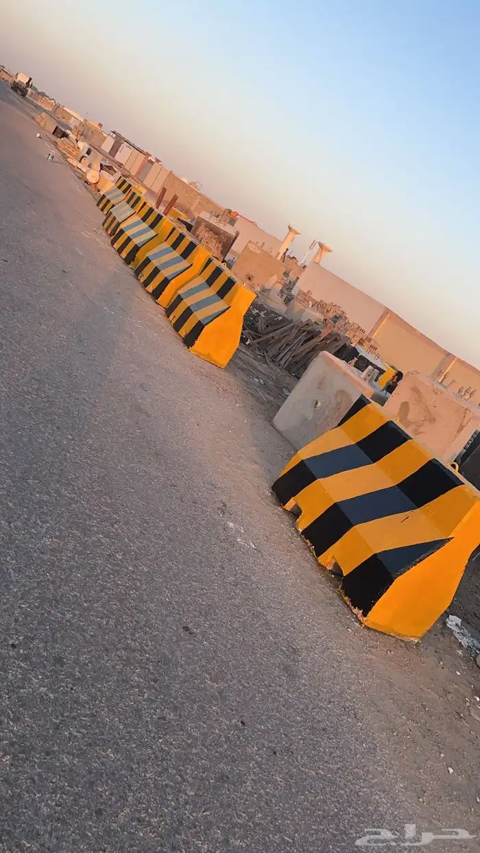 قواعد إنارة كراسي حدائق حواجز خرسانية نيوجرسي منهول 5