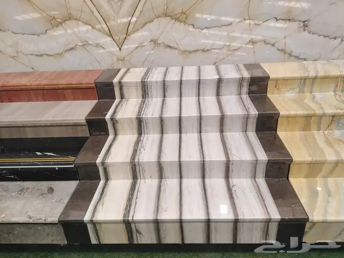 تفصيل درج وعتبات رخام طبيعي 6