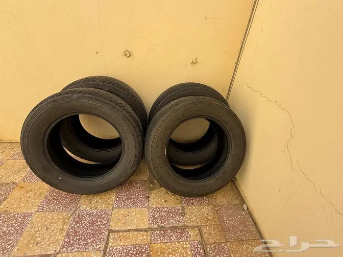 طقم كفرات دنلوب مستعملة 0