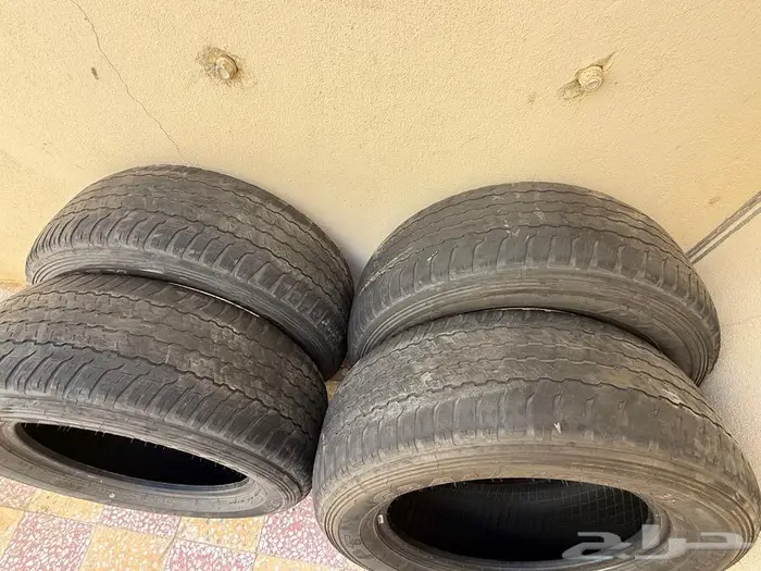 طقم كفرات دنلوب مستعملة 3