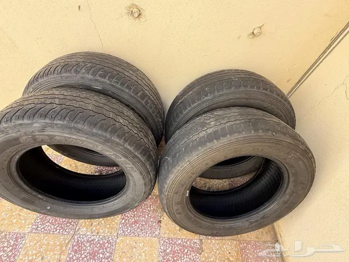 طقم كفرات دنلوب مستعملة 4