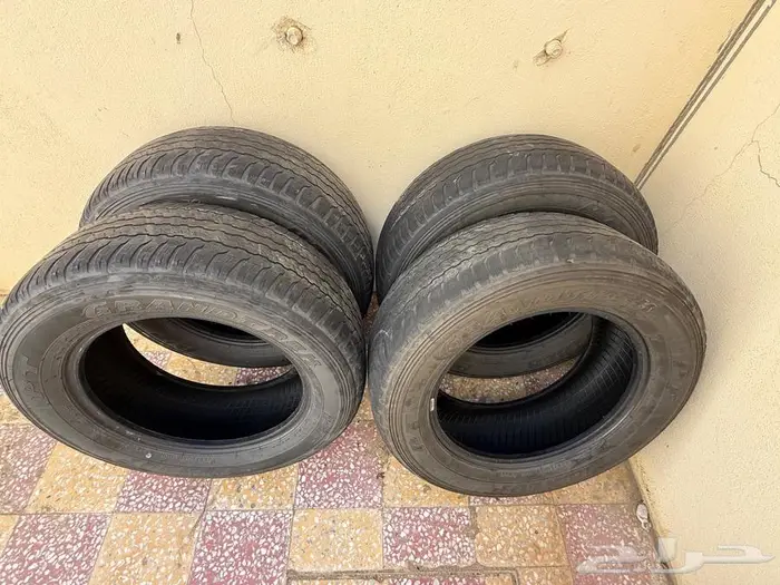 طقم كفرات دنلوب مستعملة 2