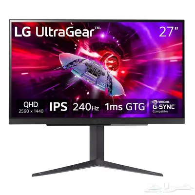 شاشة LG 27GR83Q-B العاب احترافية 240Hz 0