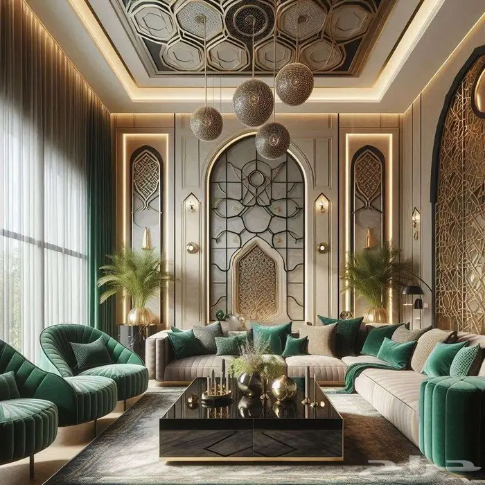 تصميم واجهات وديكور فاخر 7