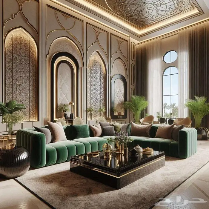 تصميم واجهات وديكور فاخر 2