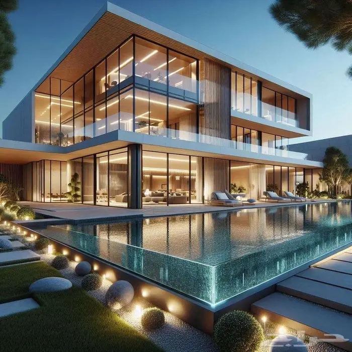 تصميم واجهات وديكور فاخر 5