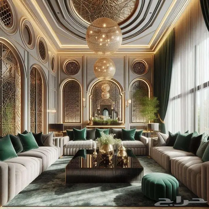 تصميم واجهات وديكور فاخر 1